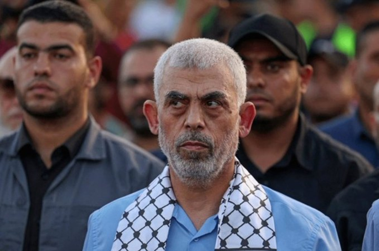 El "Muerto andante" líder de Hamas, Yahya Sinwar. Foto: X @AgenciaAJN