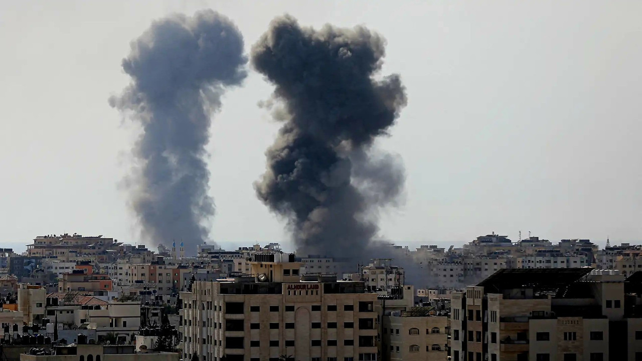 Fuego cruzado en la frontera Líbano-Israel. Foto: EFE