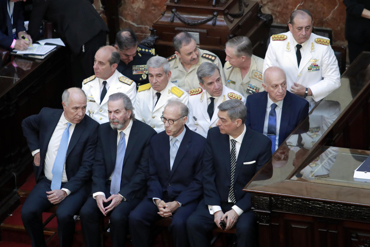 Asunción de Javier Milei. Foto: EFE