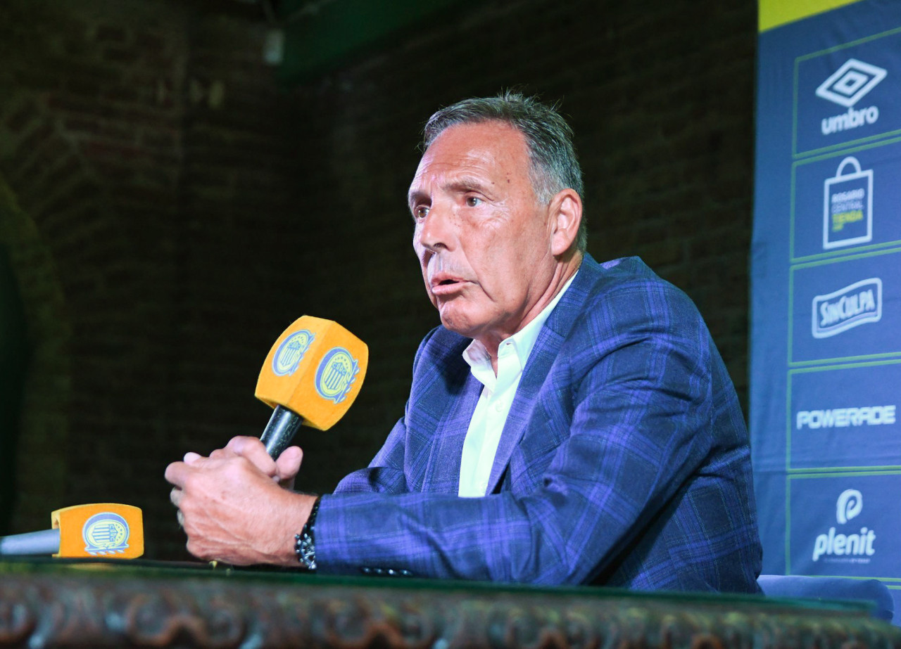 Miguel Ángel Russo, el técnico de Rosario Central. Foto: NA.