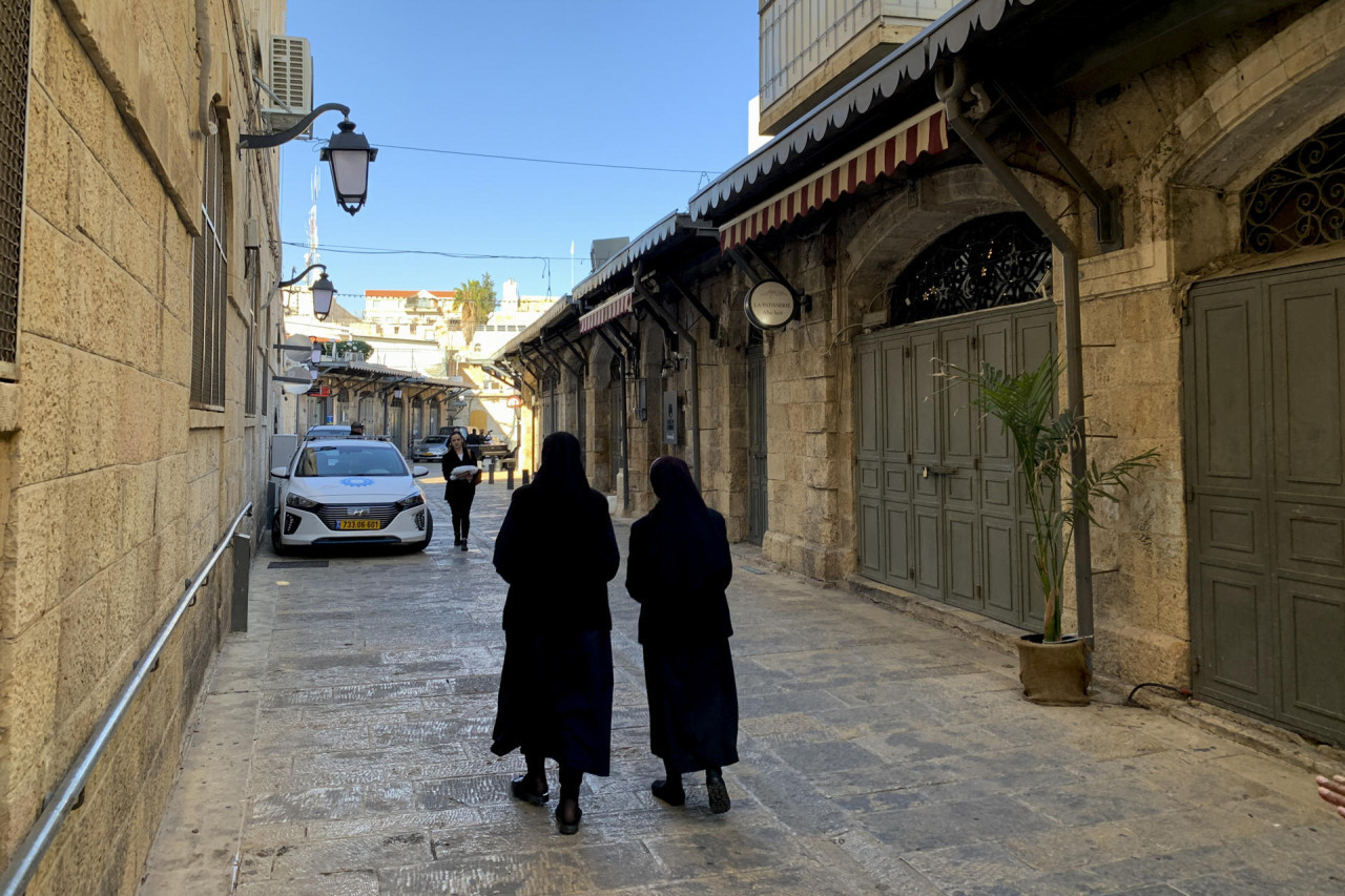 Huelga en Cisjordania. Foto: EFE.