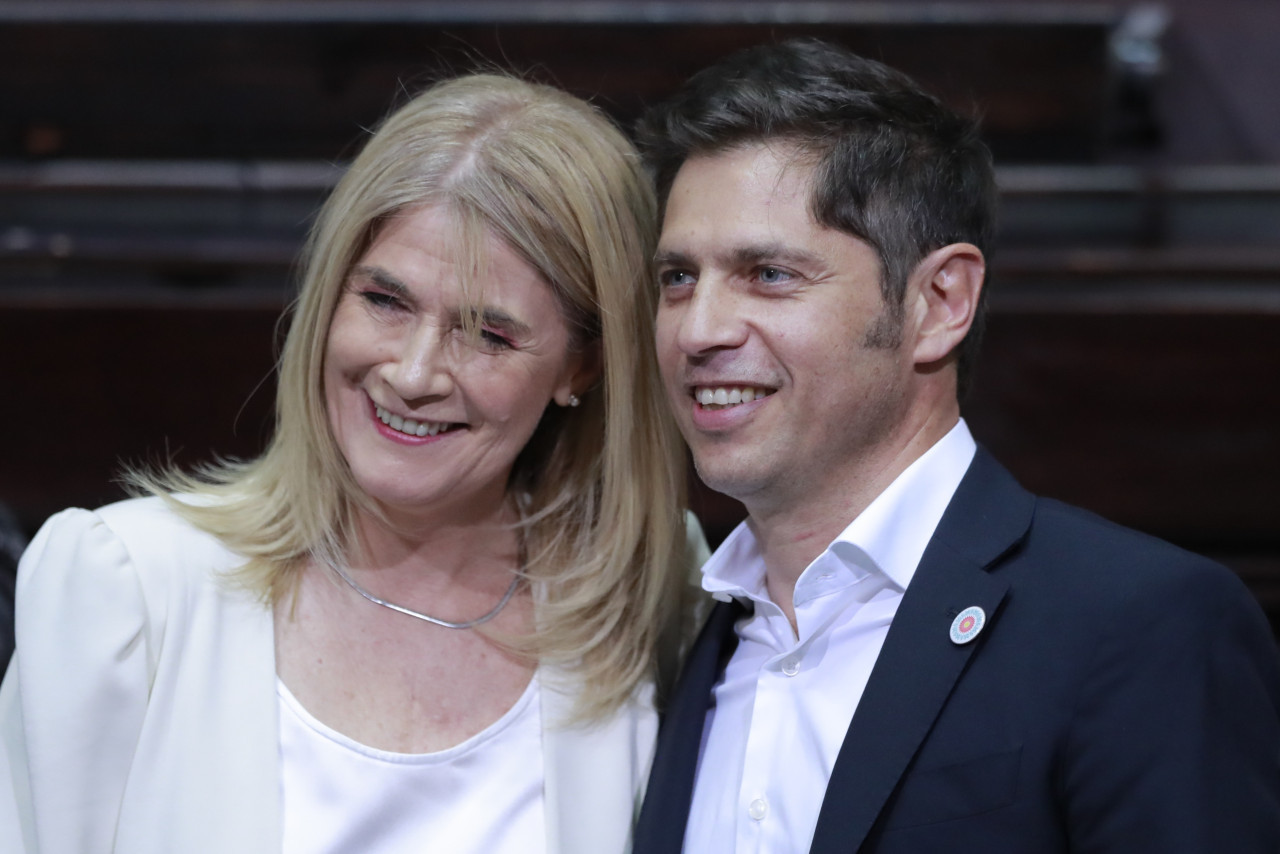 Kicillof asumió su segundo mandato. Foto: NA