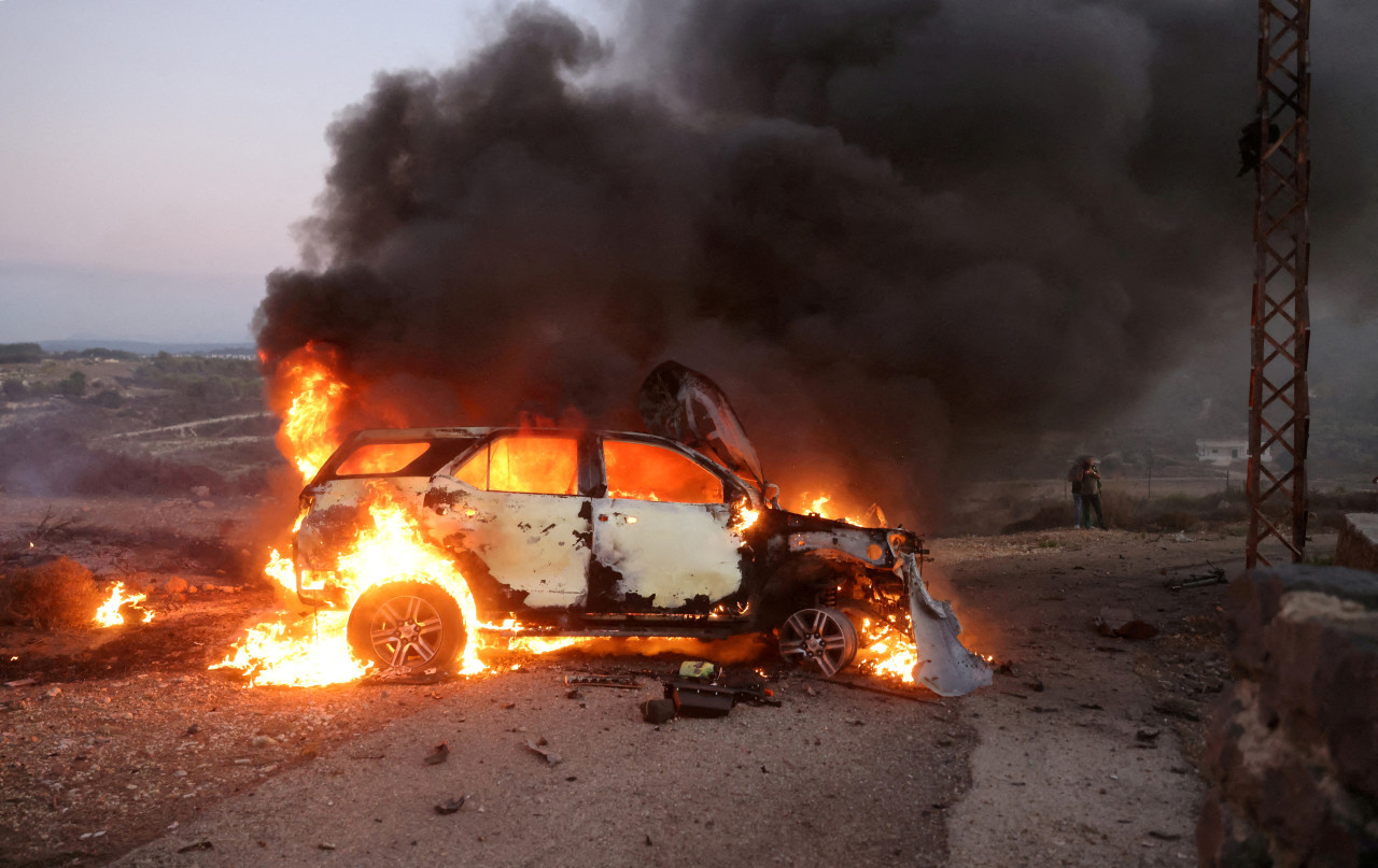 Enfrentamientos entre Israel y Hezbollah. Foto: Reuters.