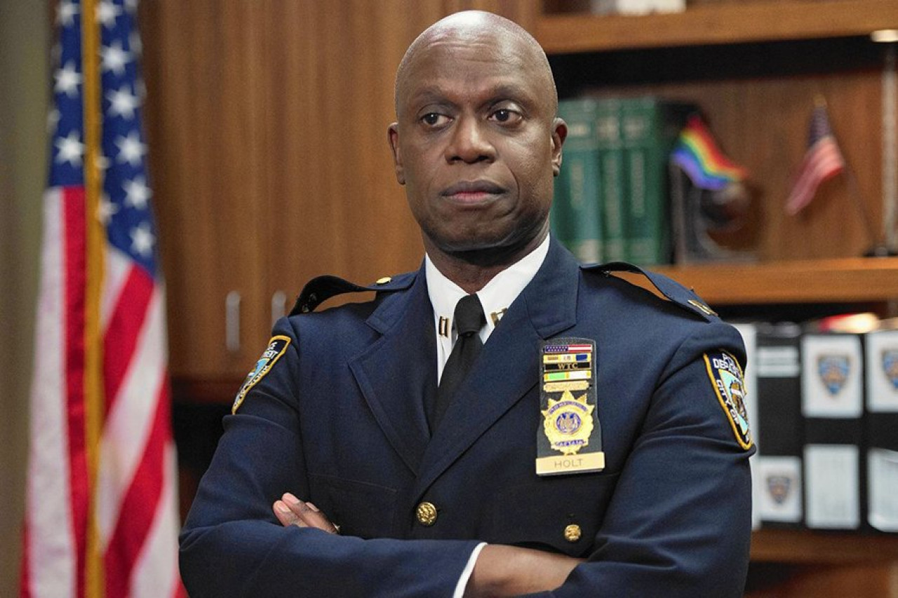 Andre Braugher en "Brooklyn Nine-Nine". Foto: Twitter.