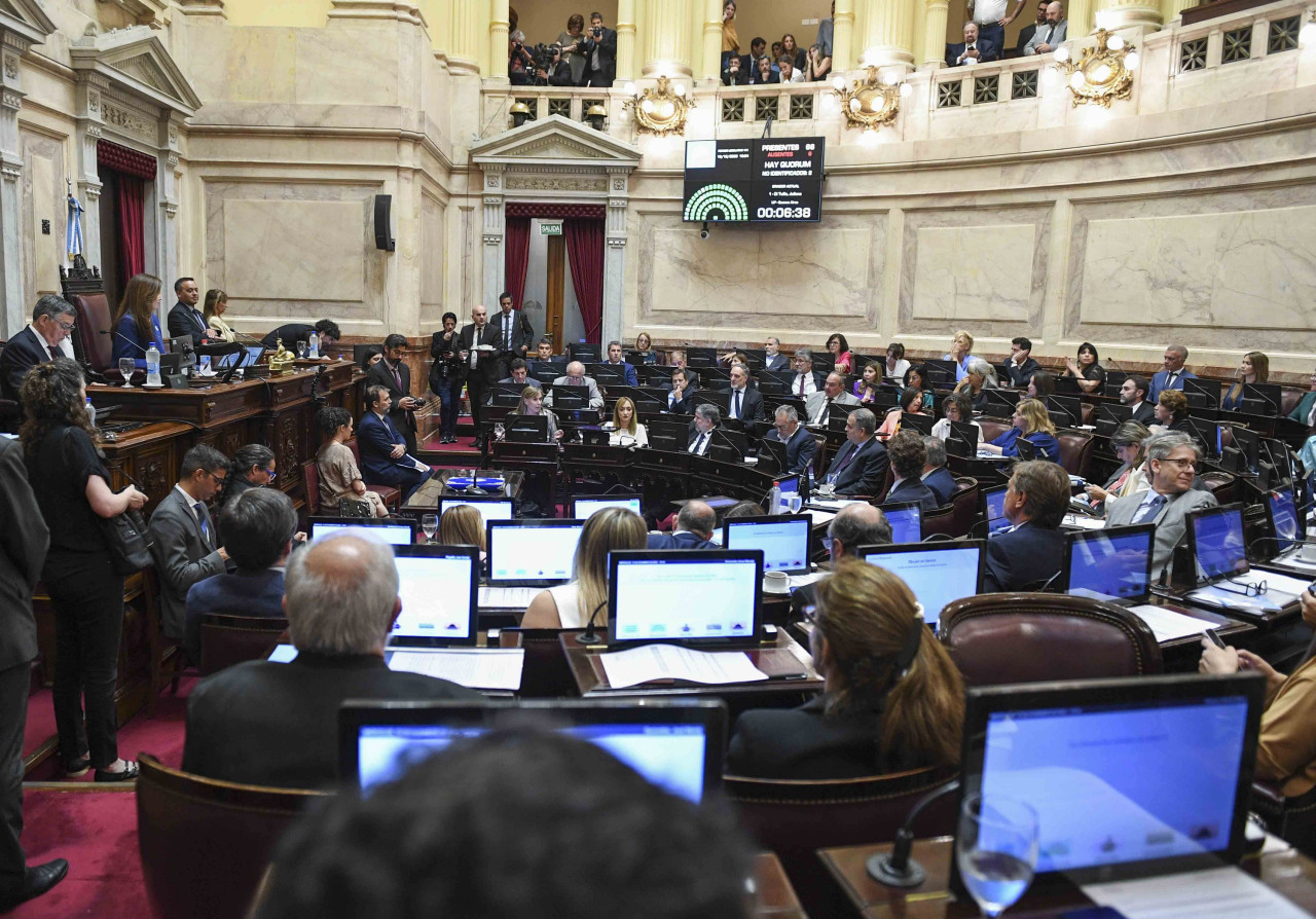 Senado de la Nación. Foto: NA