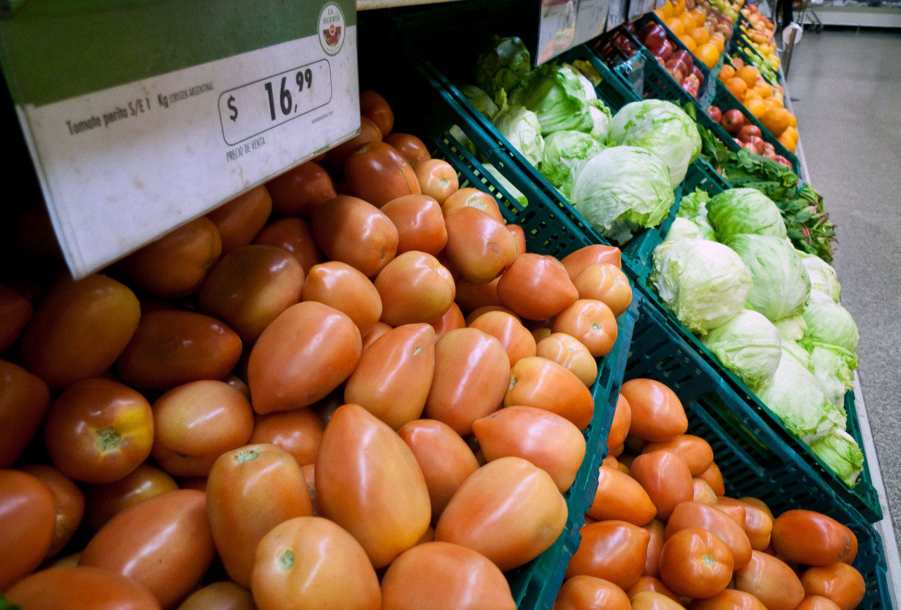 Frutas y verduras. Foto: NA