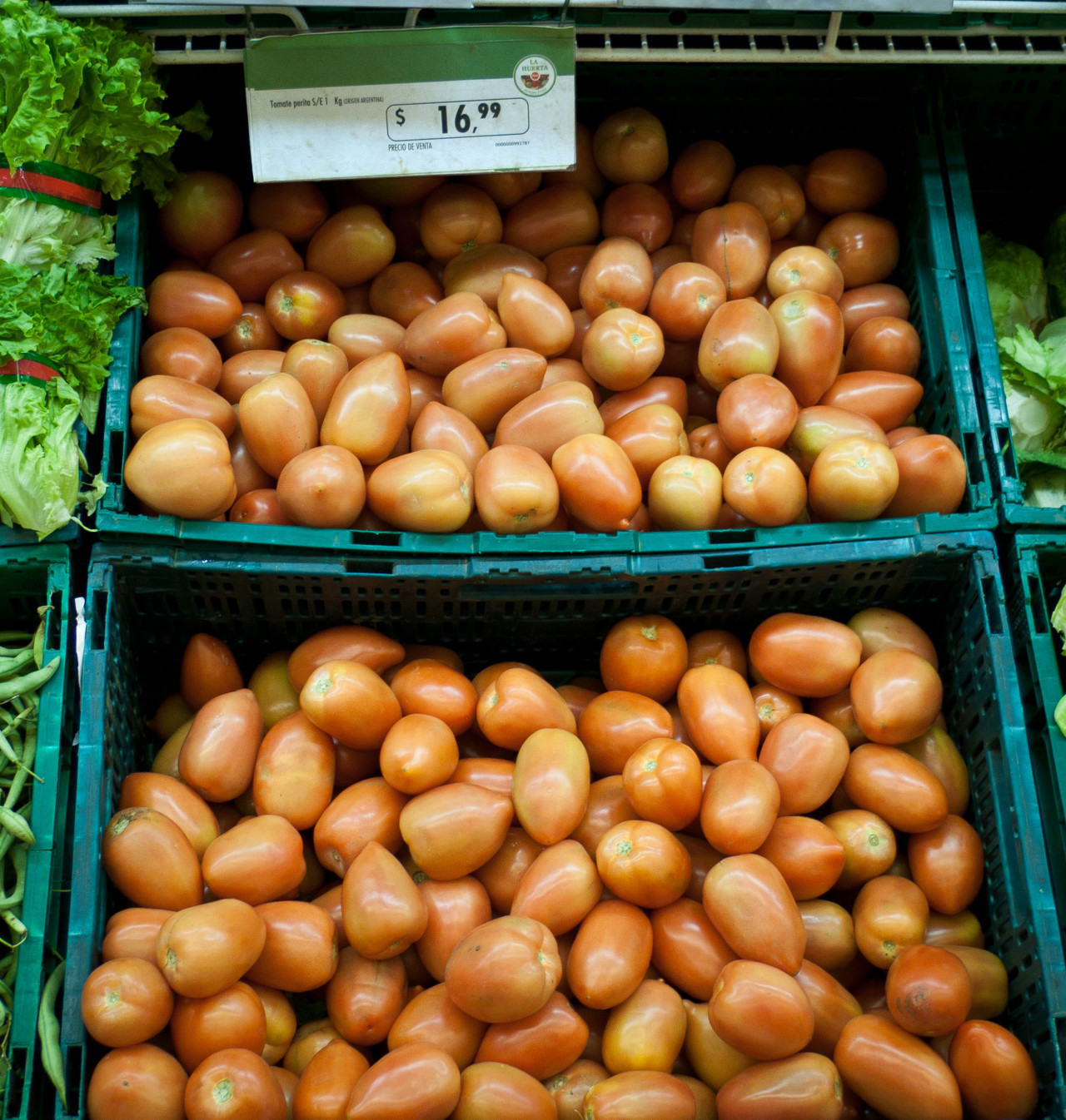 Frutas y verduras. Foto: NA