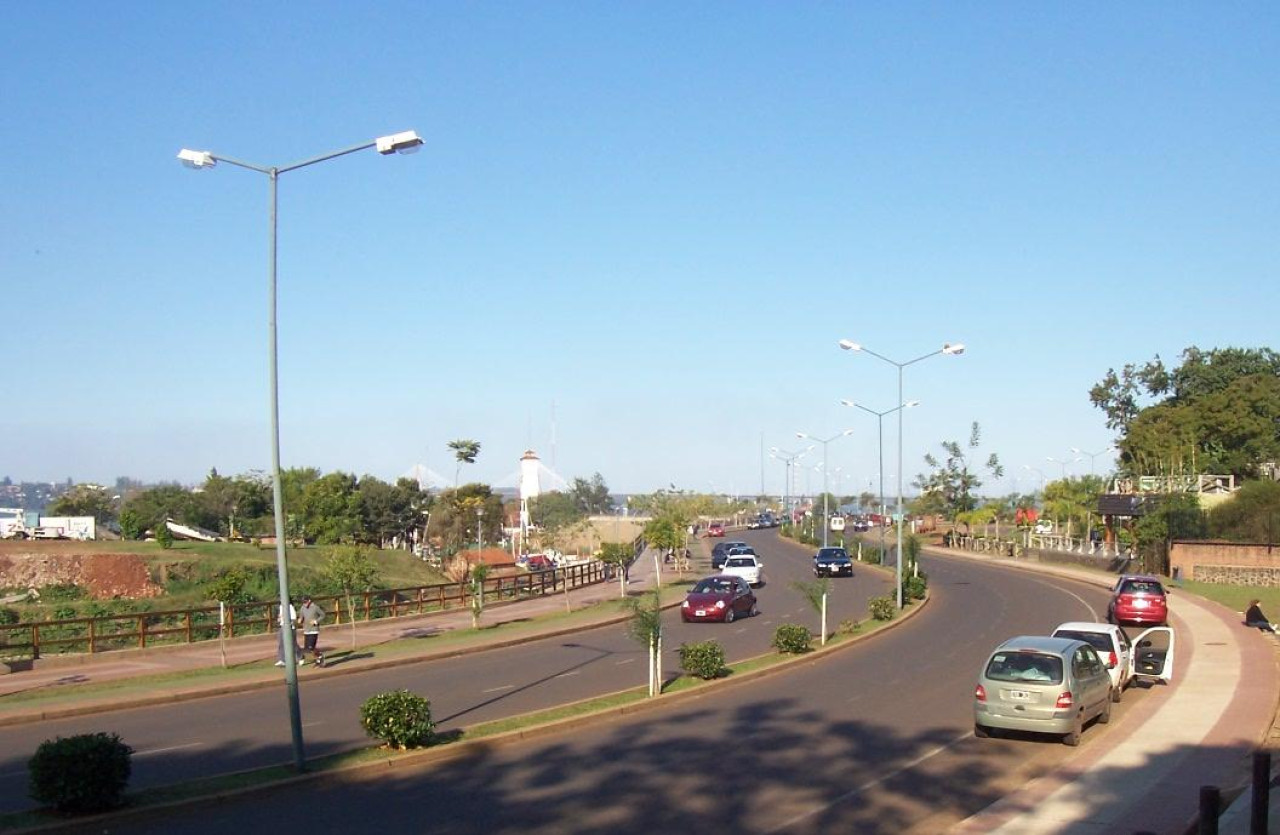 El episodio sucedió en un viaje a Posadas. Foto: Google Maps