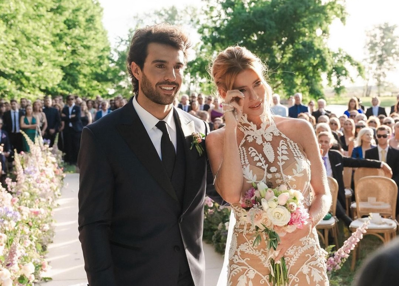 El casamiento de Nicole Neumann y Manu Urcera. Foto: Instagram @nikitaneumannoficial