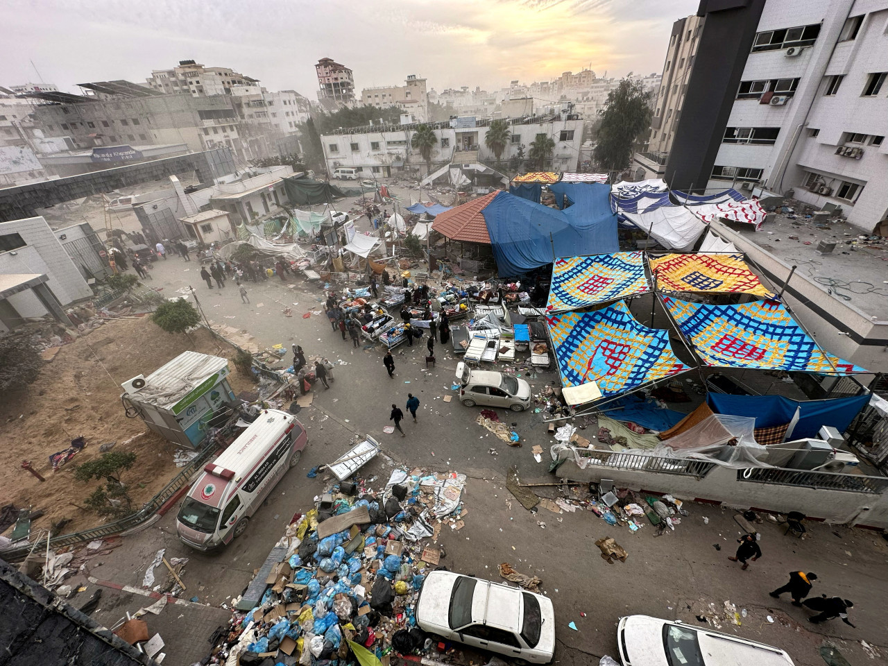 Hospital Al Shifa. Foto: Reuters.