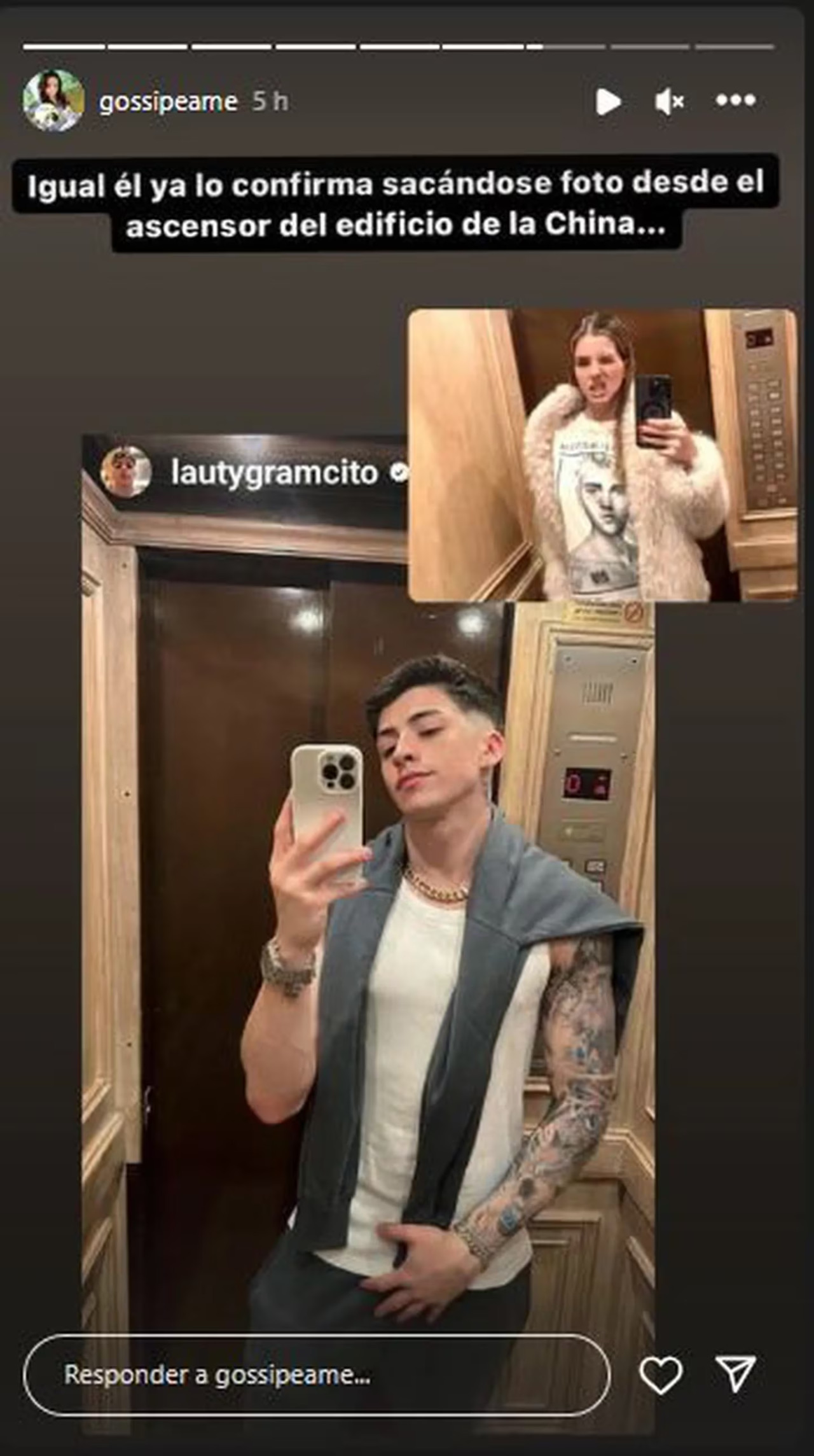 La historia de Lauty Gram. Foto: Instagram/gossipeame