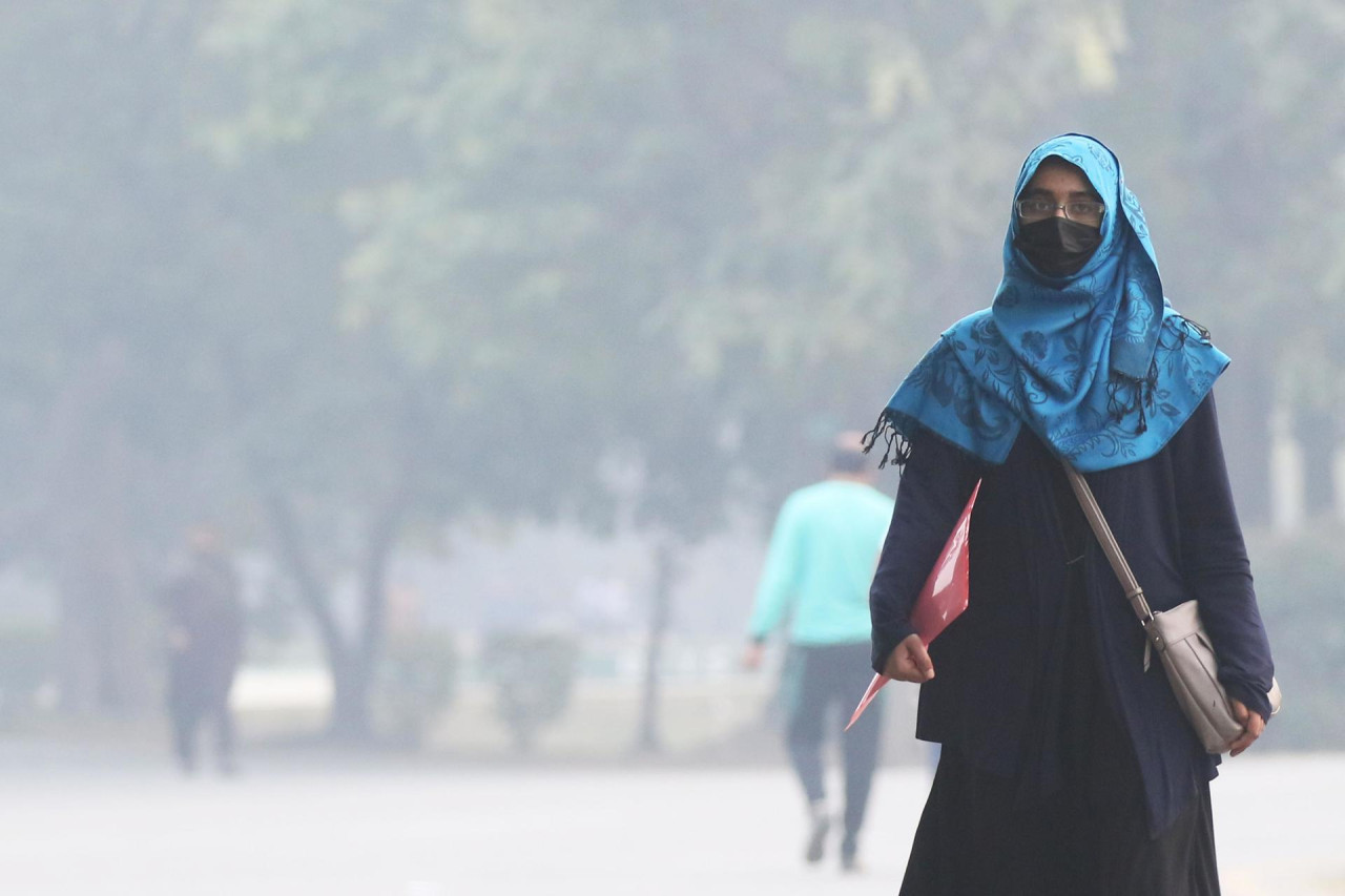 Contaminación en Pakistán. EFE