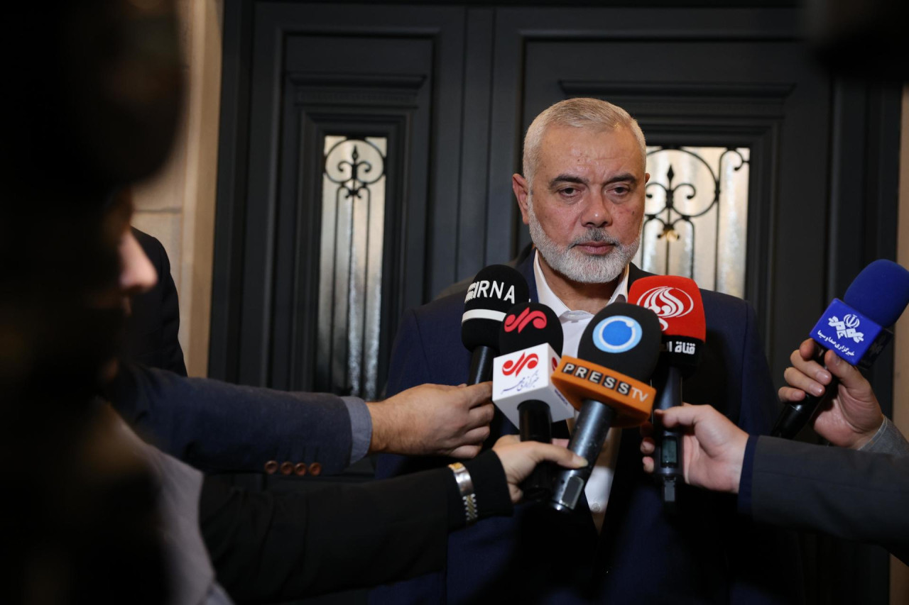 Ismail Haniyeh, jefe político de Hamás. Foto: EFE.