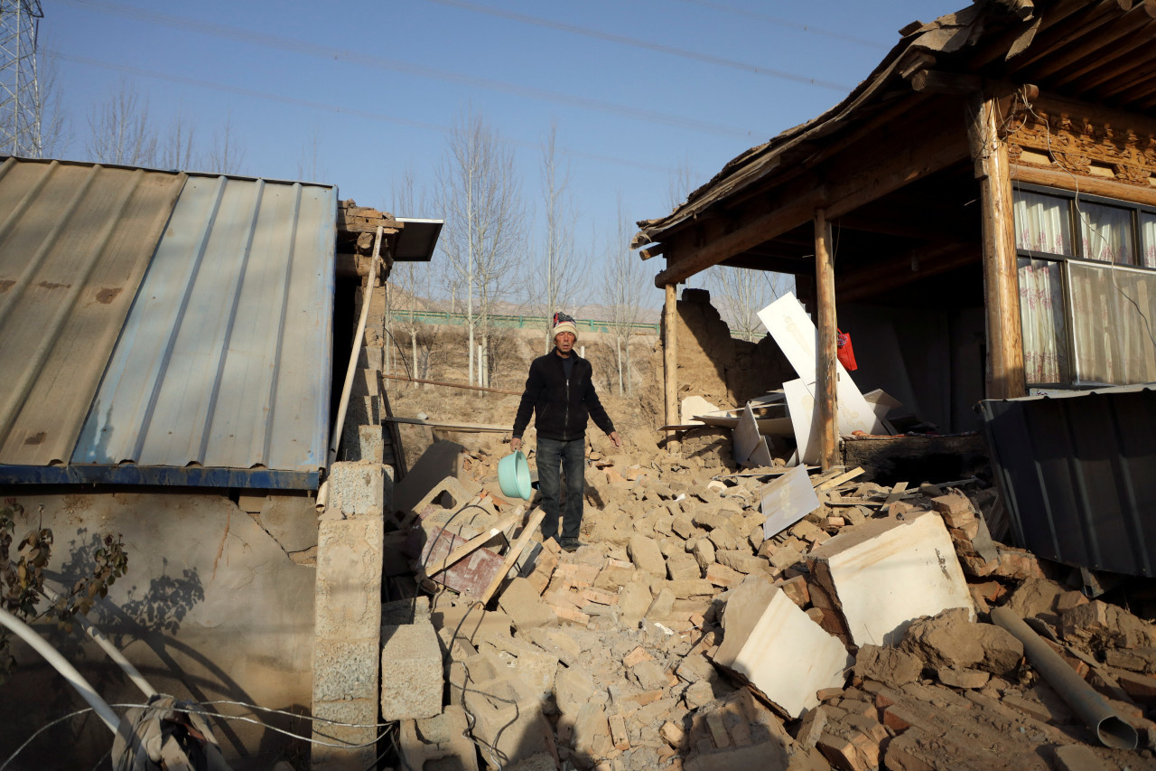 Terremoto en China. Foto: EFE.