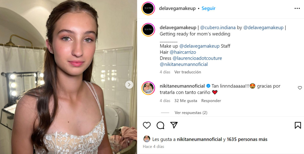 El comentario de Nicole Neumann