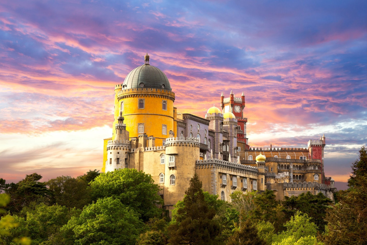 Palacio da Pena, Portugal. Foto Twitter @viajepatrimonio.