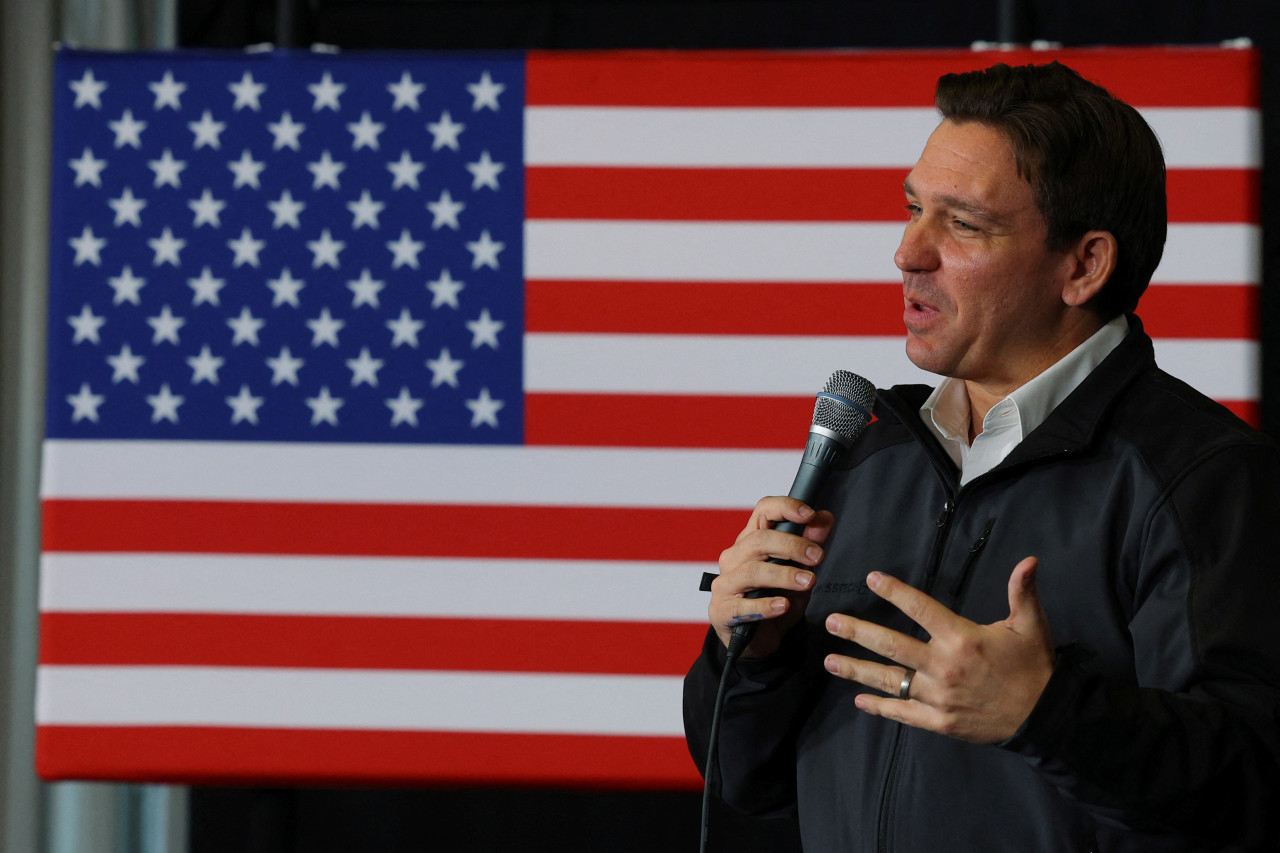 Ron De Santis, gobernador de Florida. Foto: REUTERS.