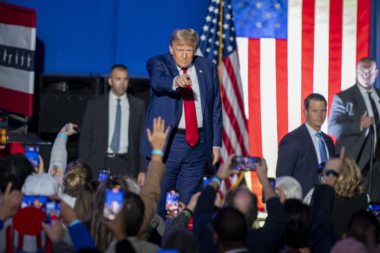 Donald Trump, EEUU. Foto: EFE