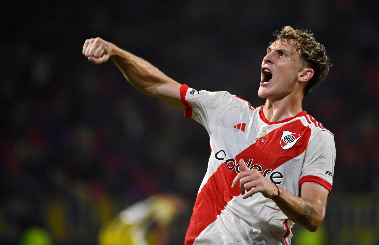 Facundo Colidio; River vs Rosario Central. Foto: NA