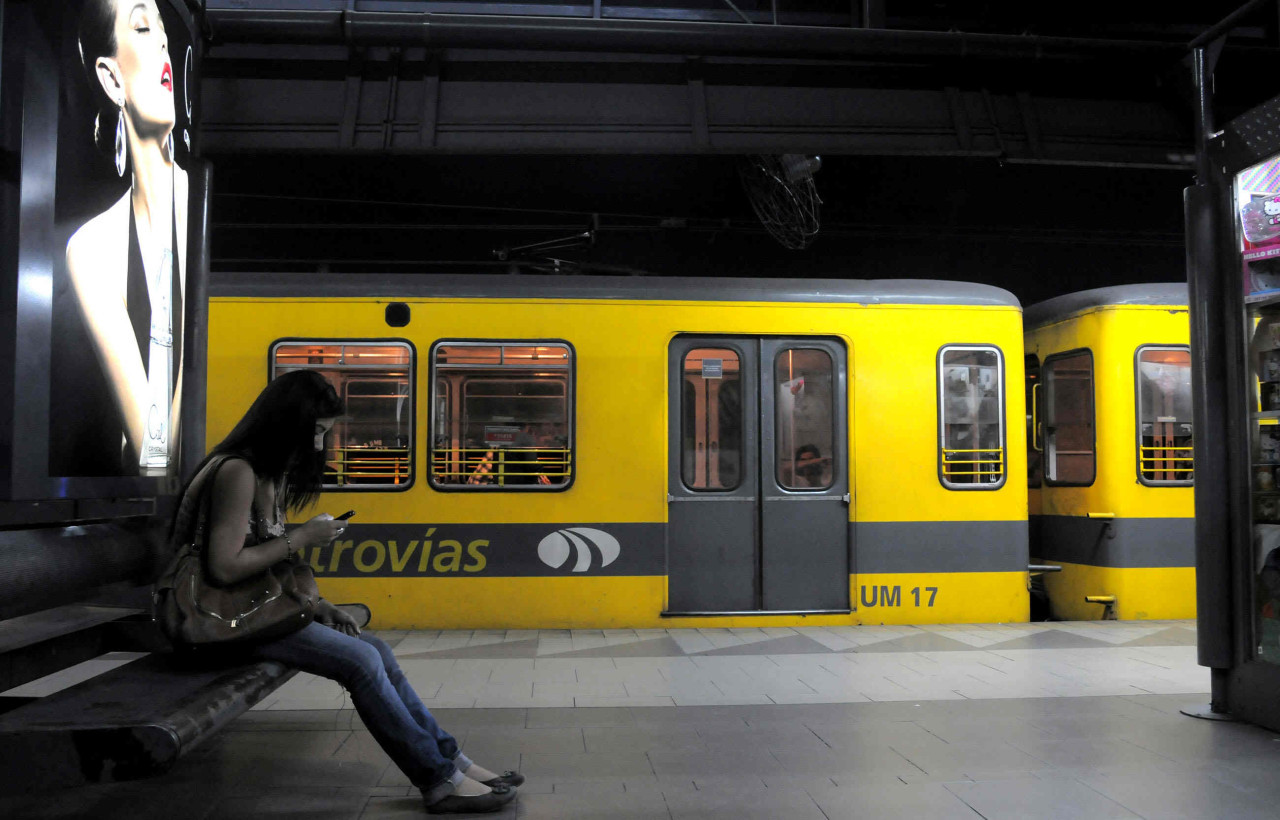 Subte, transporte. Foto: NA.