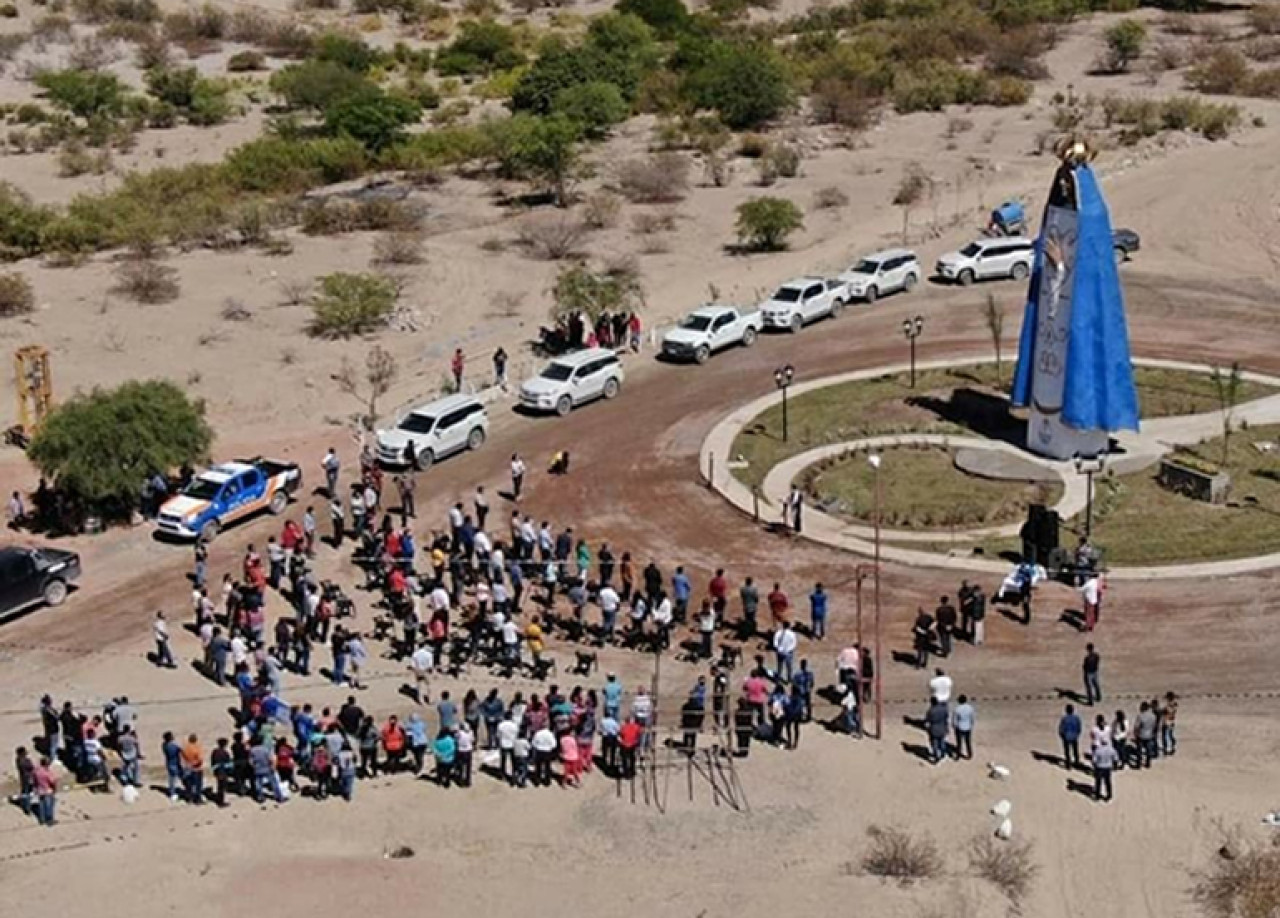 Nuestra Señora del Valle, Patrona Nacional del Turismo, Catamarca. Foto: El Rodeo.