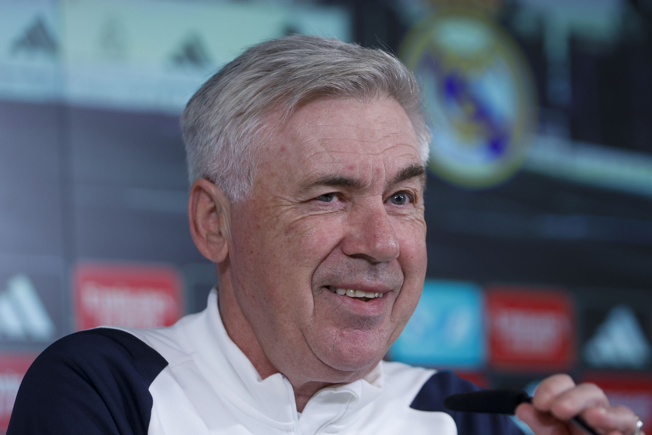 Carlo Ancelotti. Foto: EFE.