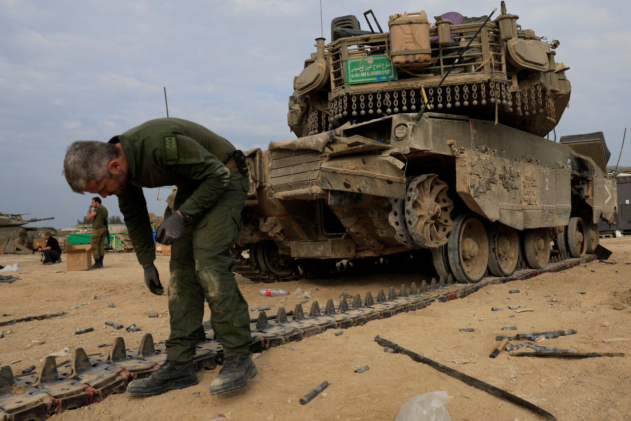 Ofensiva israelí en Gaza. Foto: Reuters.