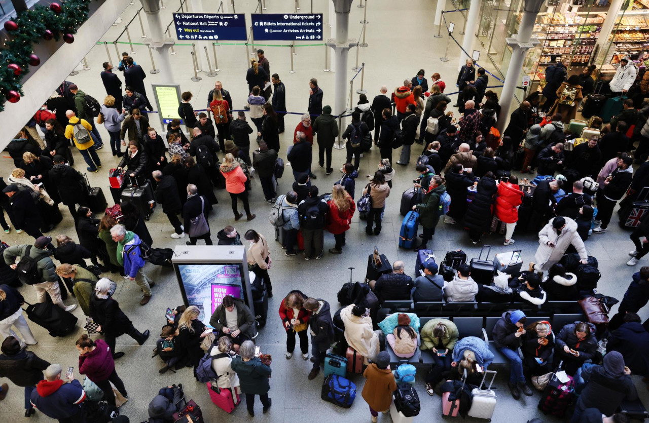 Cancelaciones en Eurostar. Foto: EFE