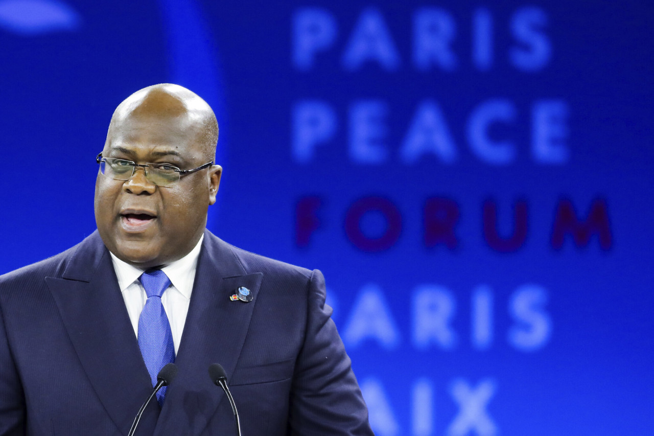 Félix Tshisekedi, presidente de RD del Congo.