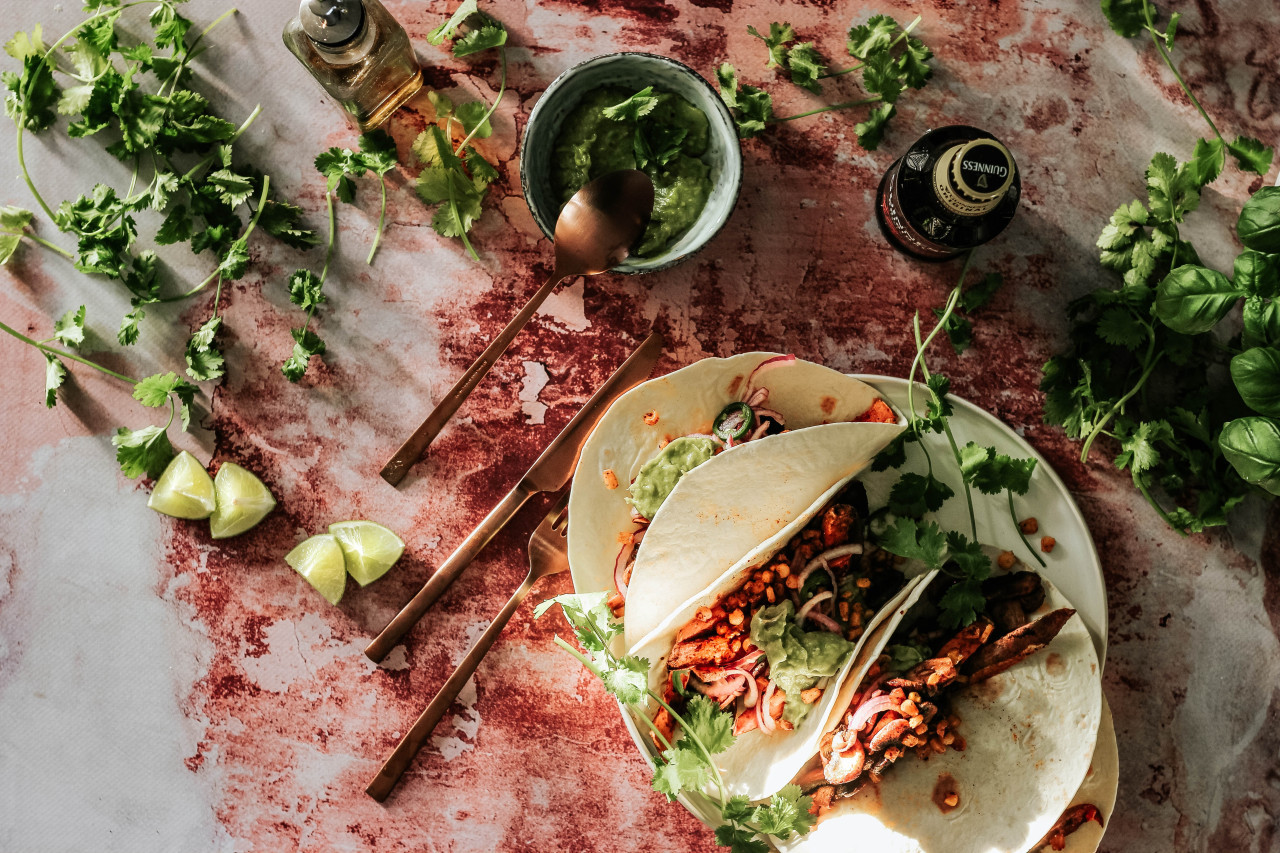 Fajitas. Foto: Unsplash.