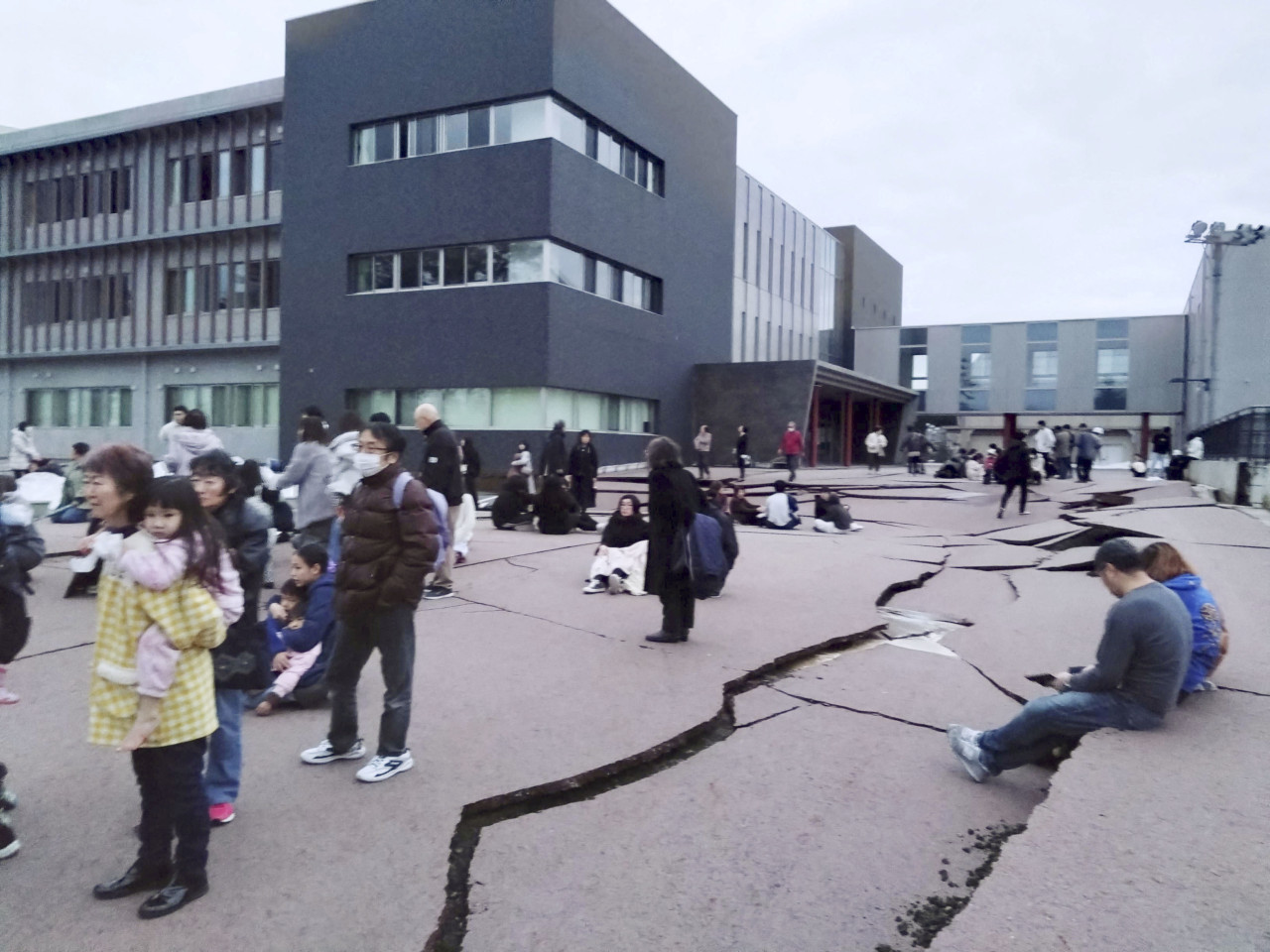 Terremoto en Japón. Foto: Reuters.