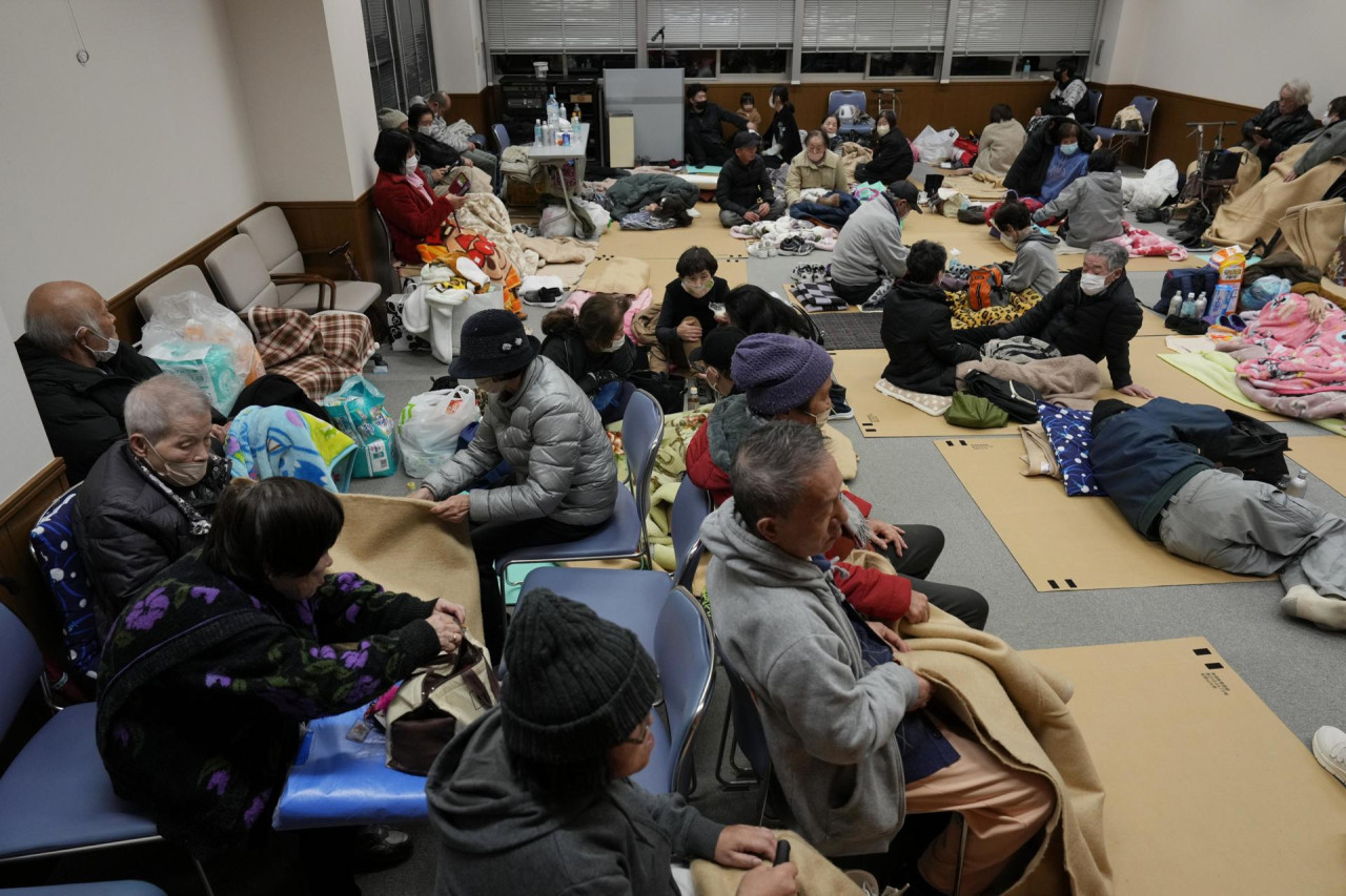 Terremoto en Japón. Foto: EFE