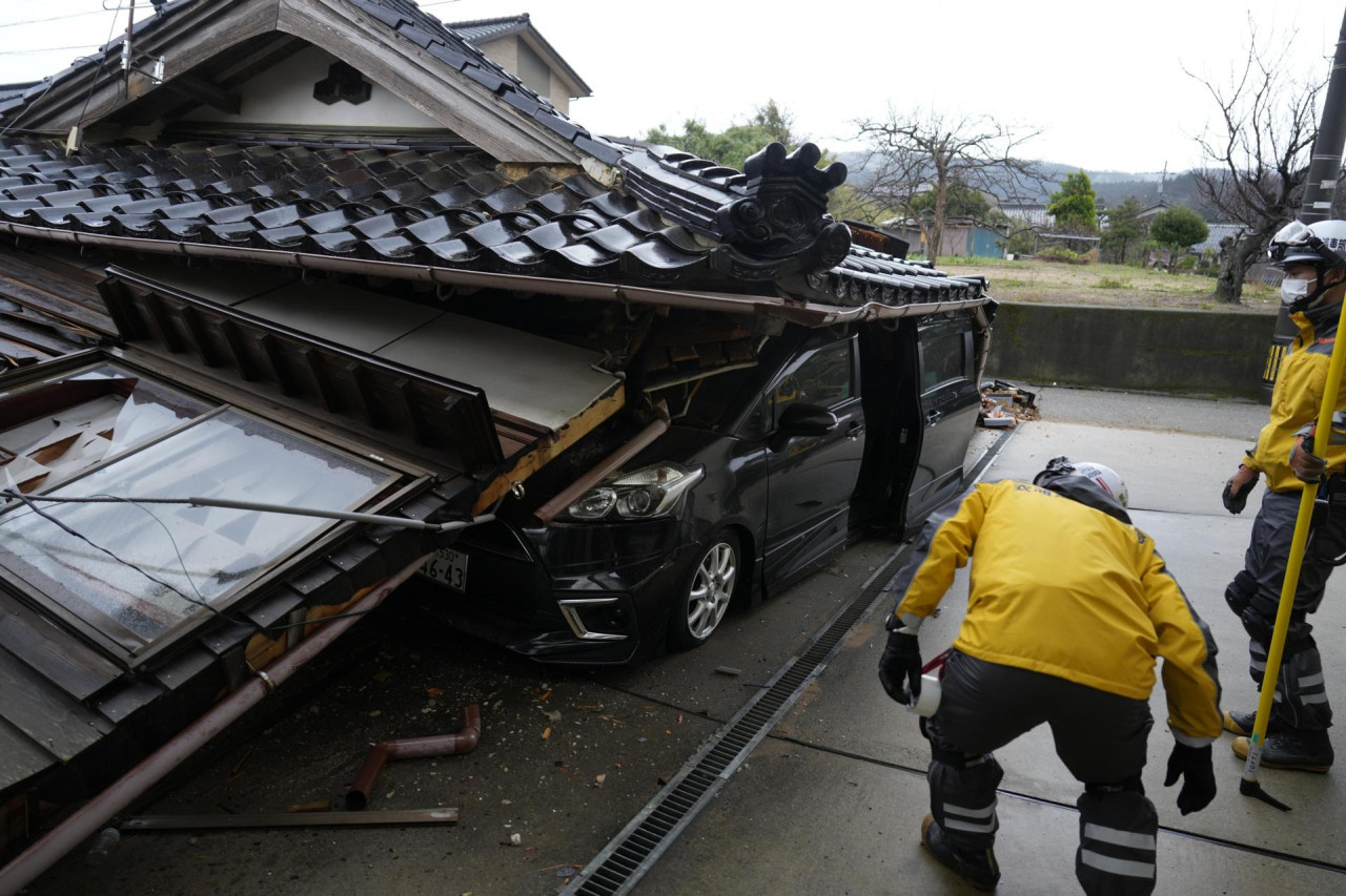 Terremoto en Japón. Foto: EFE.