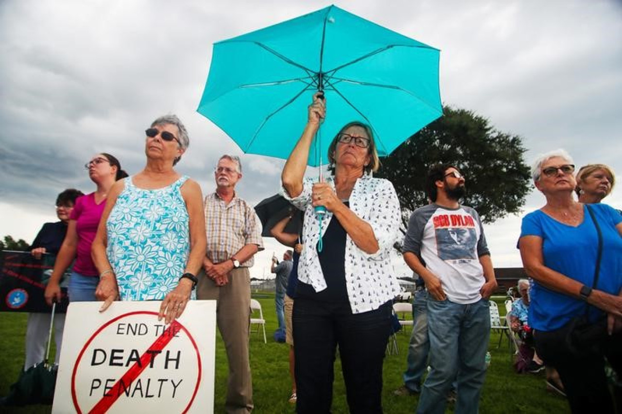 Protesta contra la Pena de muerte. Foto: Reuters.