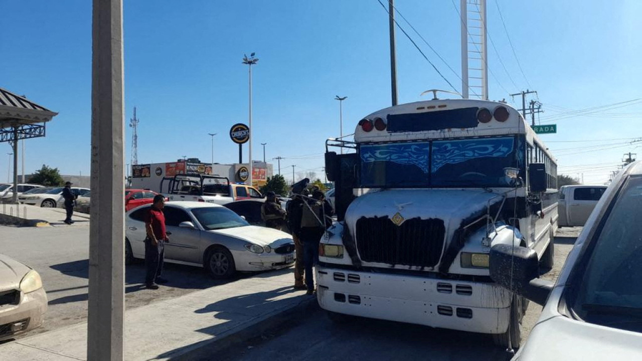 Migrantes rescatados en México. Foto: Reuters