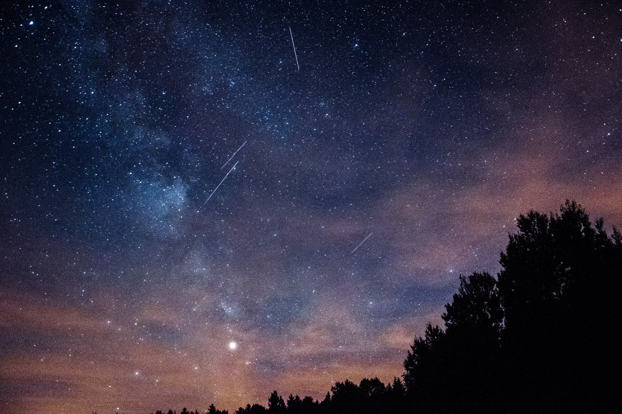 Lluvia de estrellas. Foto: Unsplash