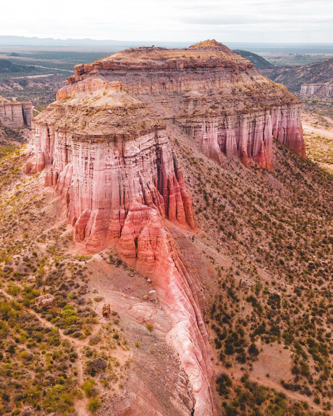 Parque Nacional Talampaya, La Rioja. Foto: Instagram.