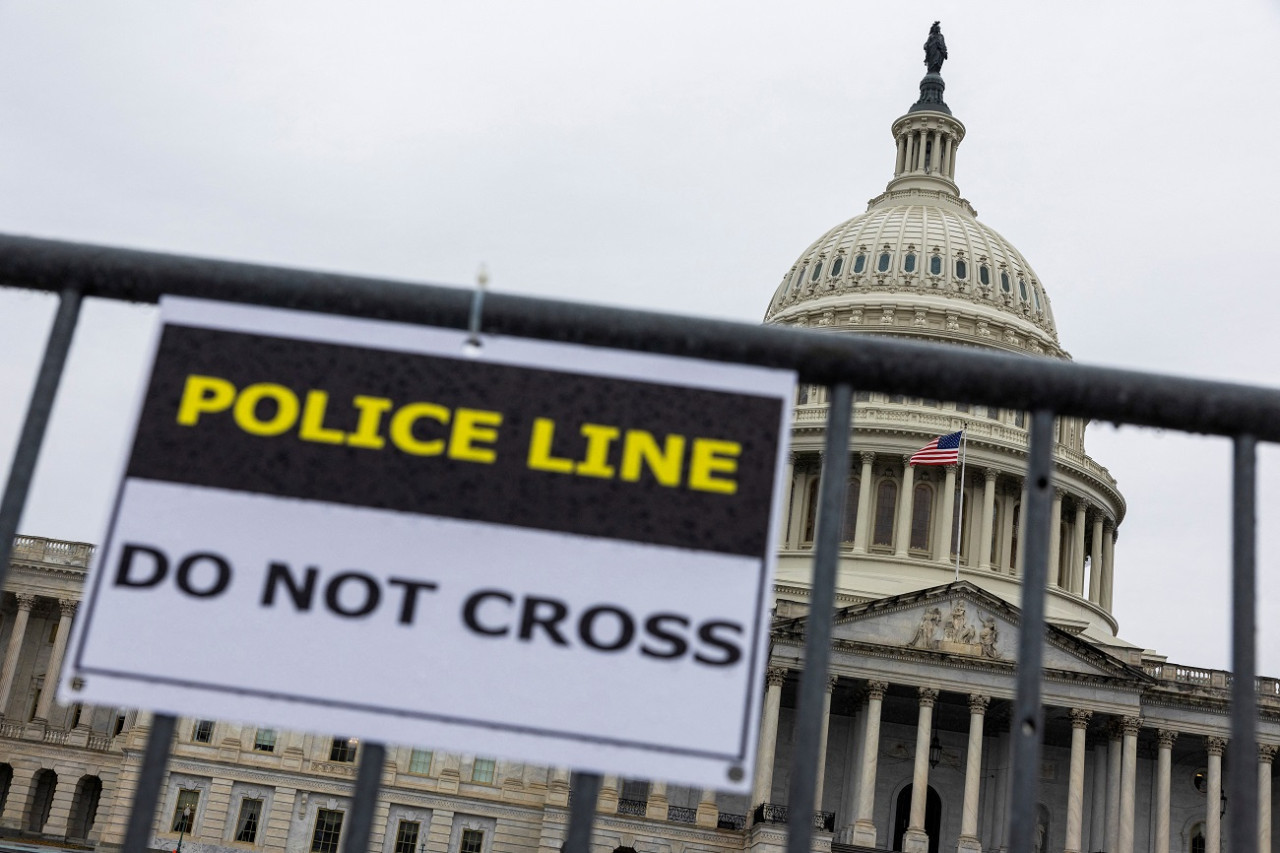 Asalto al capitolio. Foto: Reuters