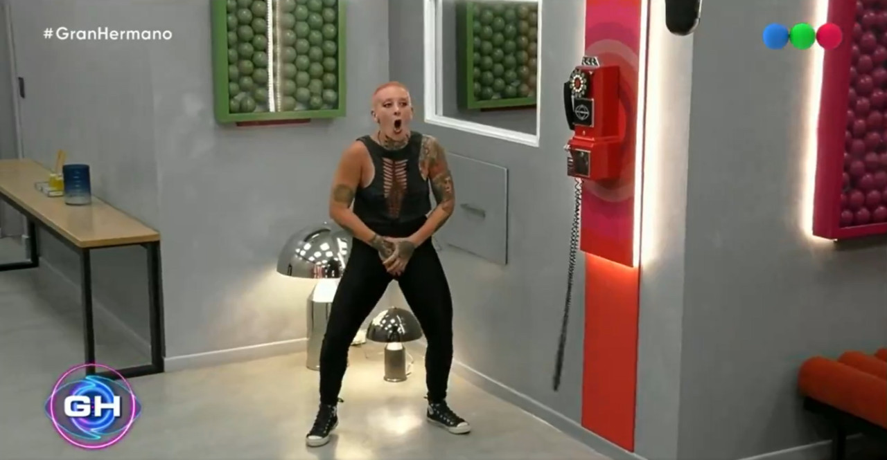 La polémica reacción de Furia de "Gran Hermano" tras recibir la inmunidad. Foto: Captura.