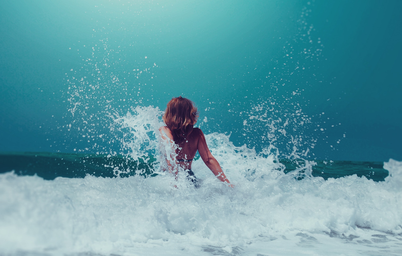 Nadar, mar, playa, verano. Foto: Unsplash