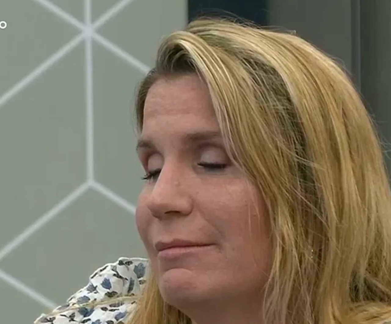 Carla de Gran Hermano fue sancionada. Foto: Captura de video.