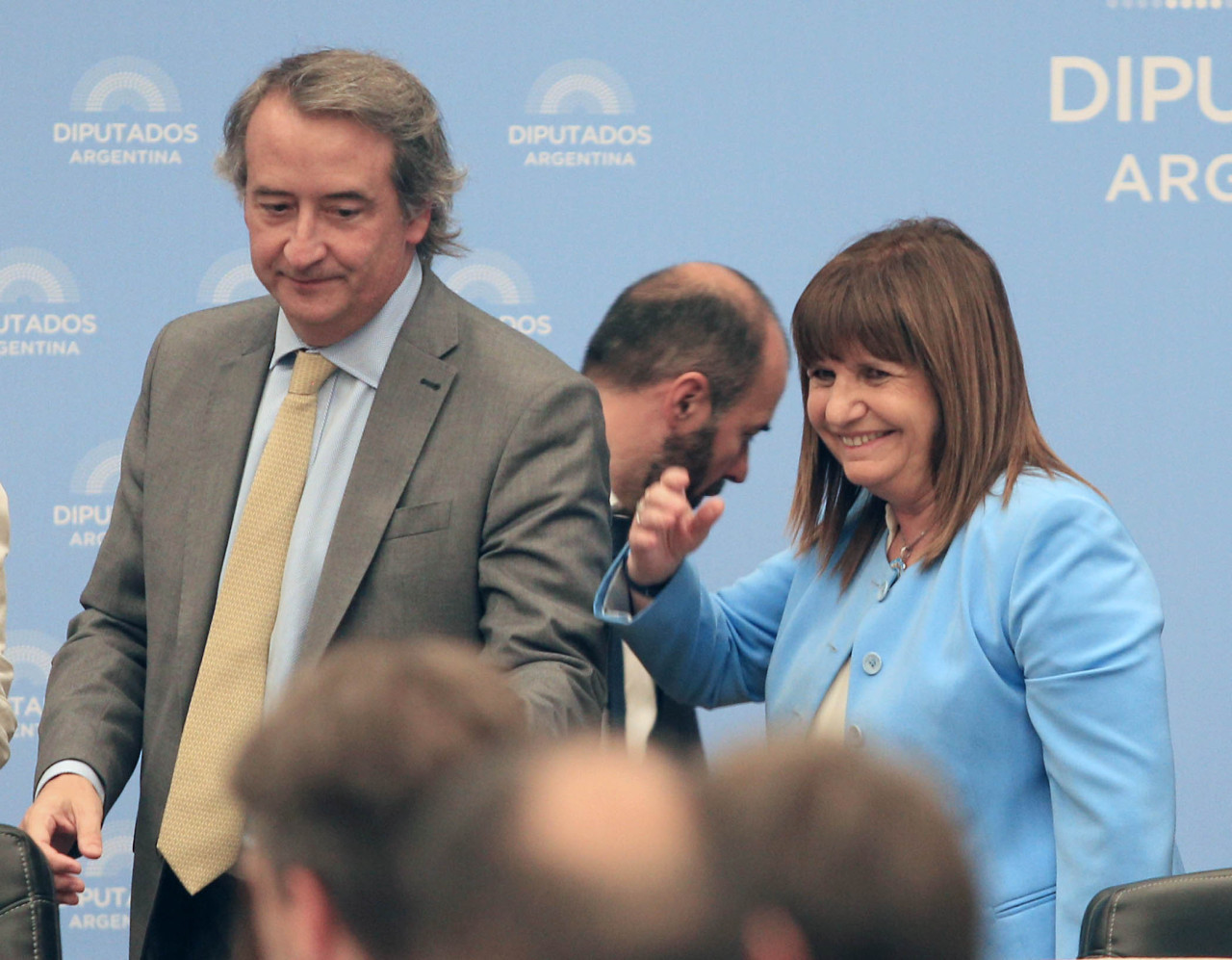 Patricia Bullrich en Diputados. Foto: NA.