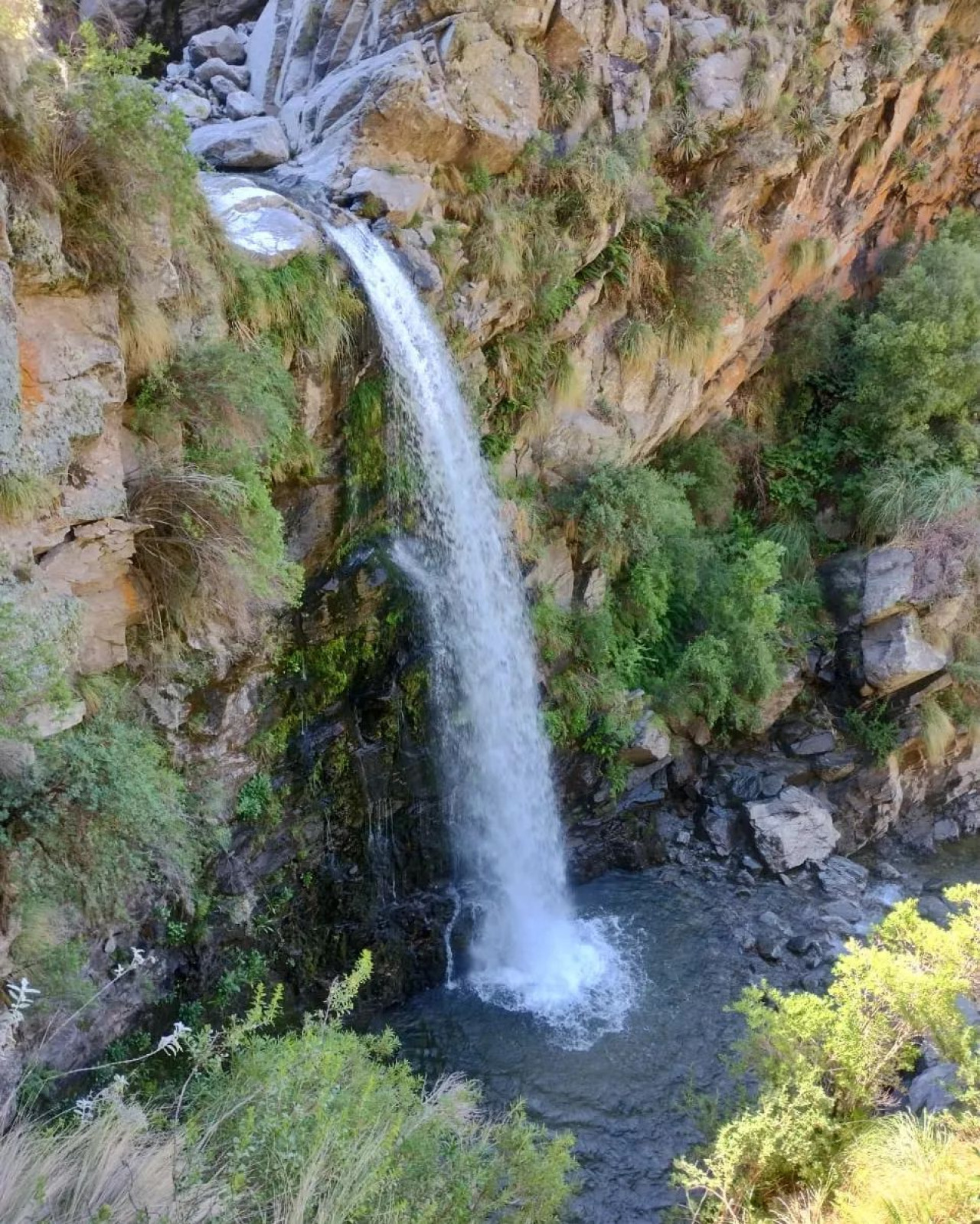 Salto del Tabaquillo, San Luis. Foto Instagram @saltodeltabaquillo.vdmerlo.