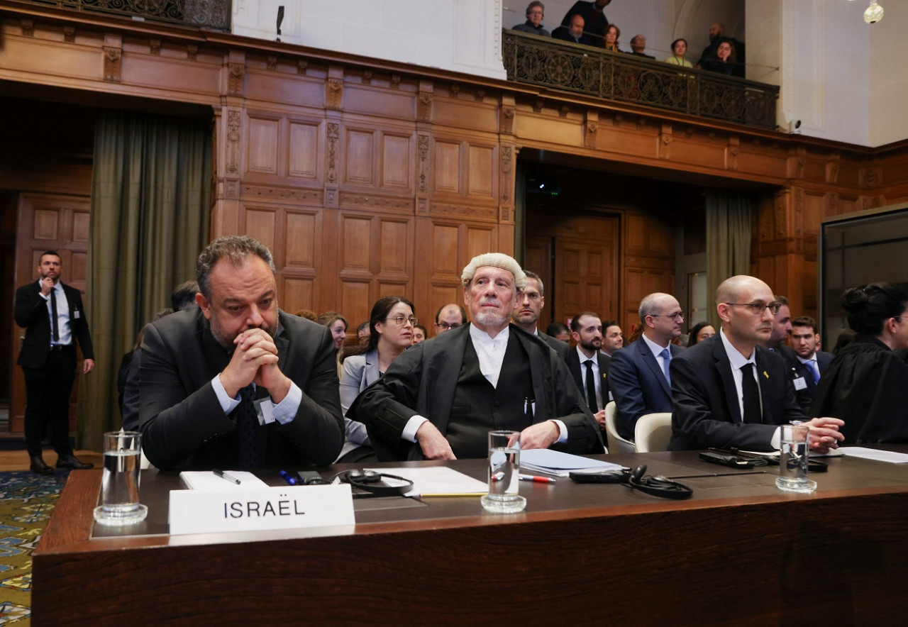 Denuncia de Sudáfrica contra Israel ante la CIJ. Foto: Reuters