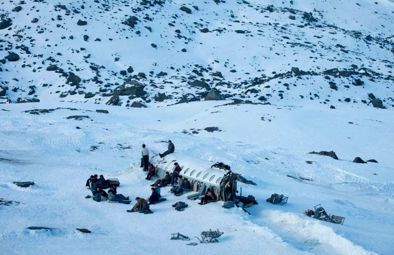 La Sociedad de la nieve. película. Foto: Twitter