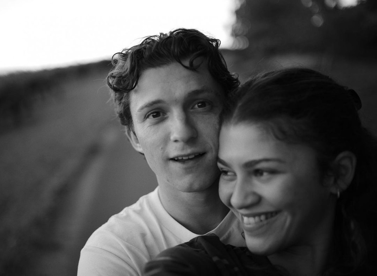 Tom Holland y Zendaya. Foto: Instagram/@zendaya.