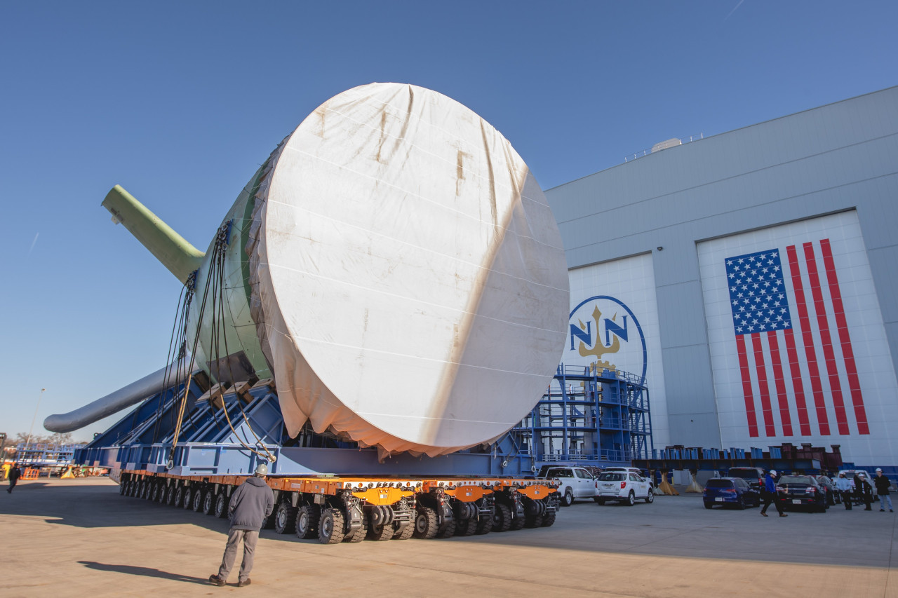 El nuevo submarino clase Columbia de Estados Unidos. Foto: X @WeAreHII