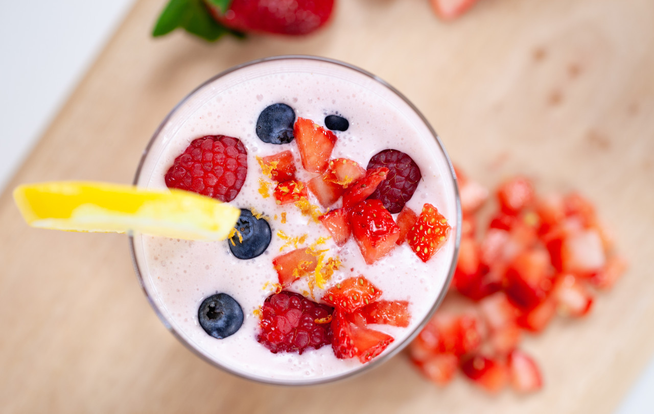 Jugos, frutas, refrescante, bebida. Foto: Unsplash