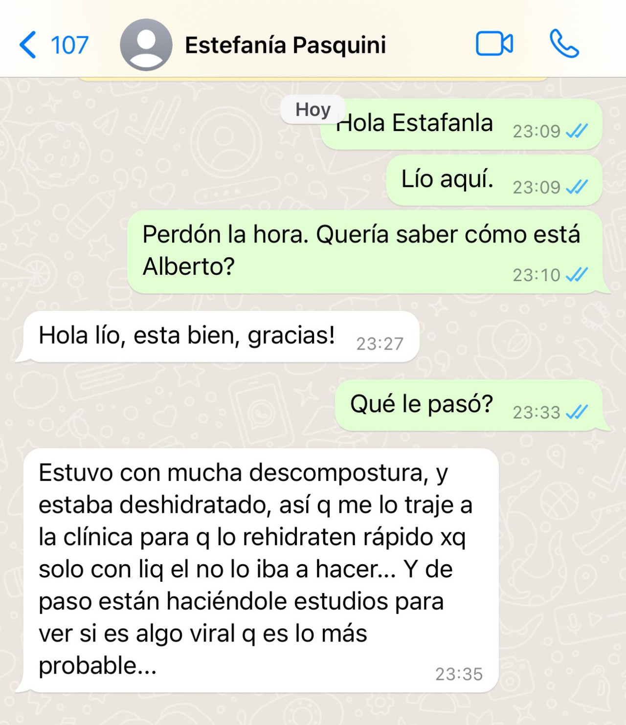 Detalles de la salud de Alberto Cormillot. Foto: Twitter LioPecoraro.