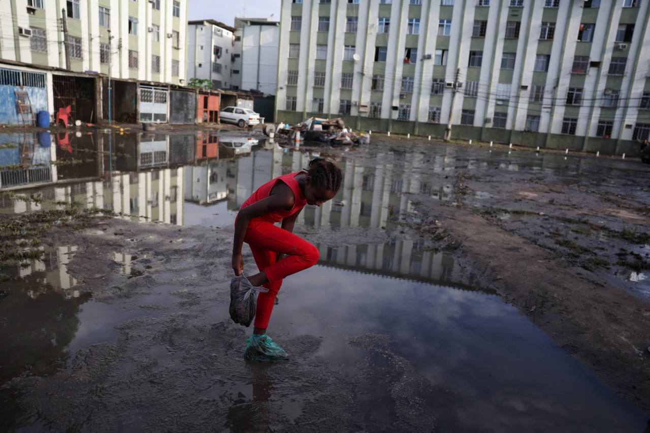 Temporal Río de Janeiro. Foto: Reuters.